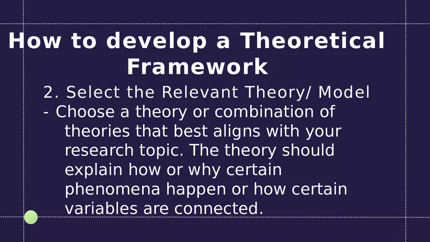 Theoretical and Conceptual Framework Research 2 - Page 1