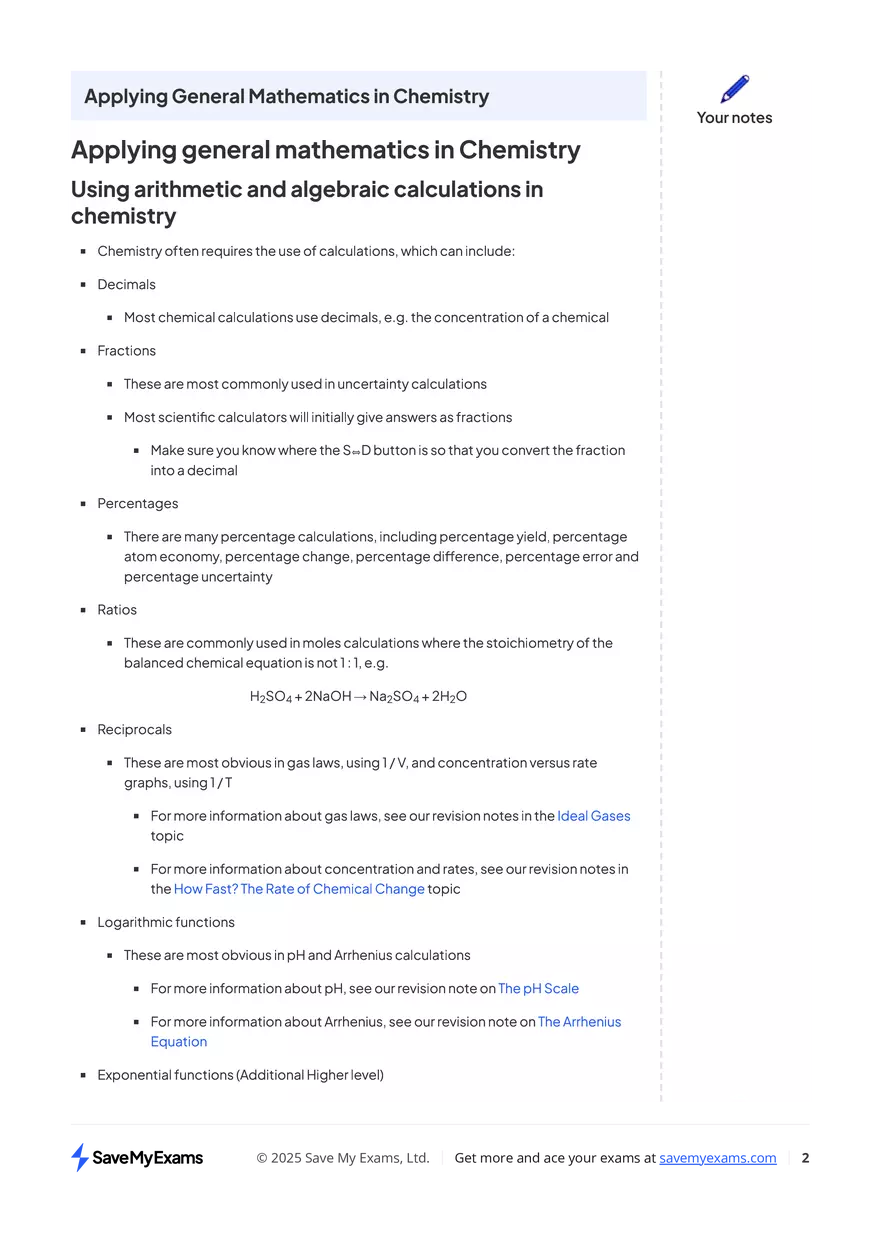 DP IB Chemistry: HL - Page 2
