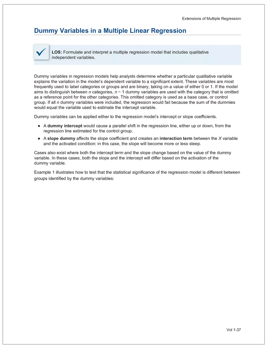 CFA L2 2024 Volume 1 - Quantitative Methods - Page 99