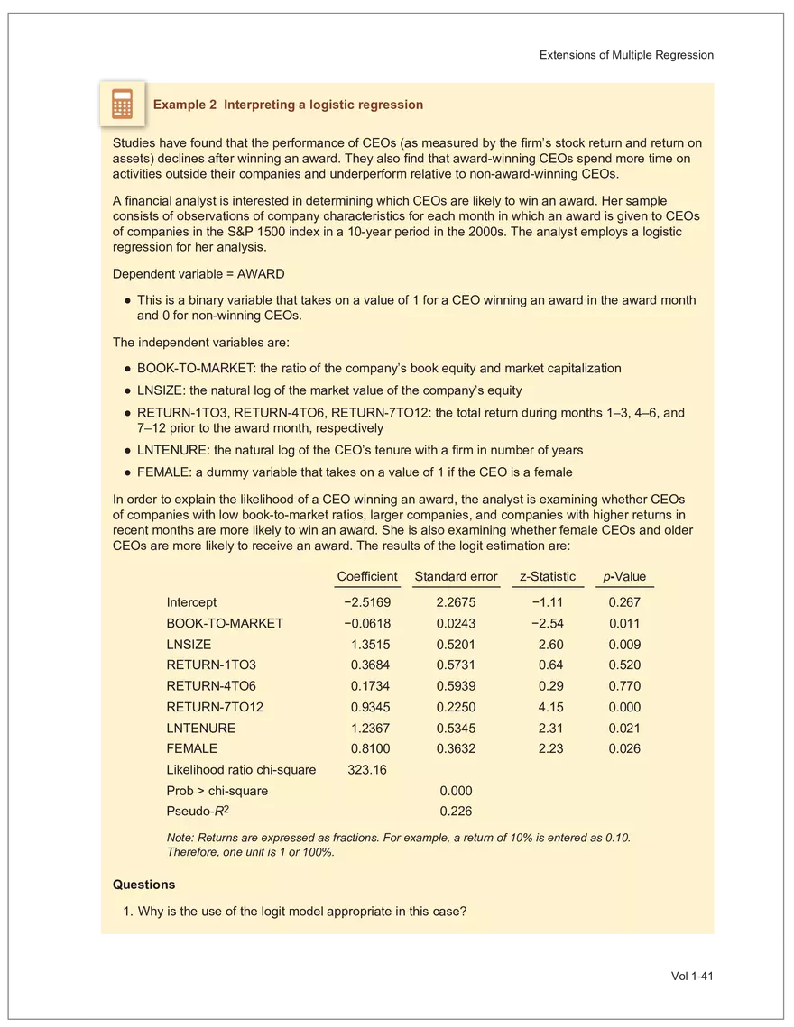 CFA L2 2024 Volume 1 - Quantitative Methods - Page 104