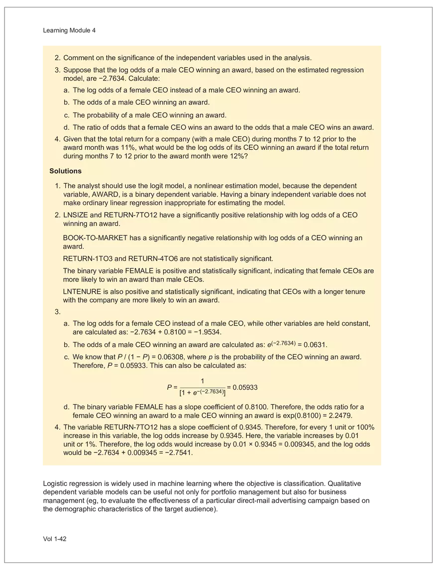 CFA L2 2024 Volume 1 - Quantitative Methods - Page 105