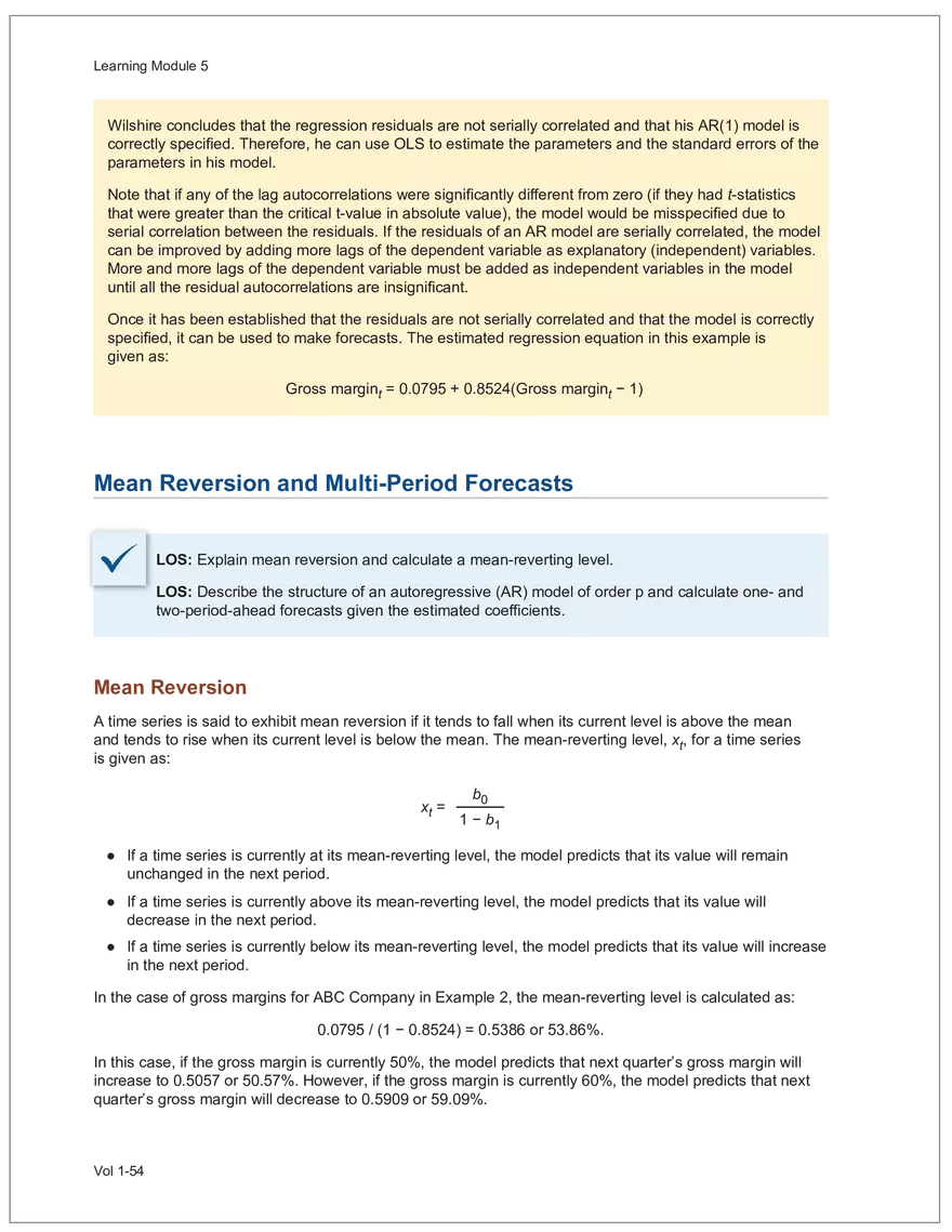 CFA L2 2024 Volume 1 - Quantitative Methods - Page 118