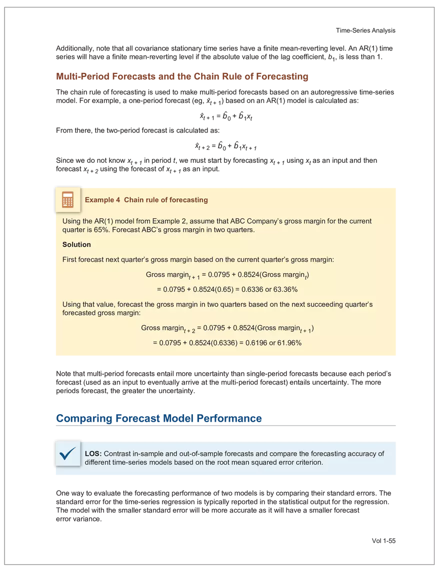 CFA L2 2024 Volume 1 - Quantitative Methods - Page 119