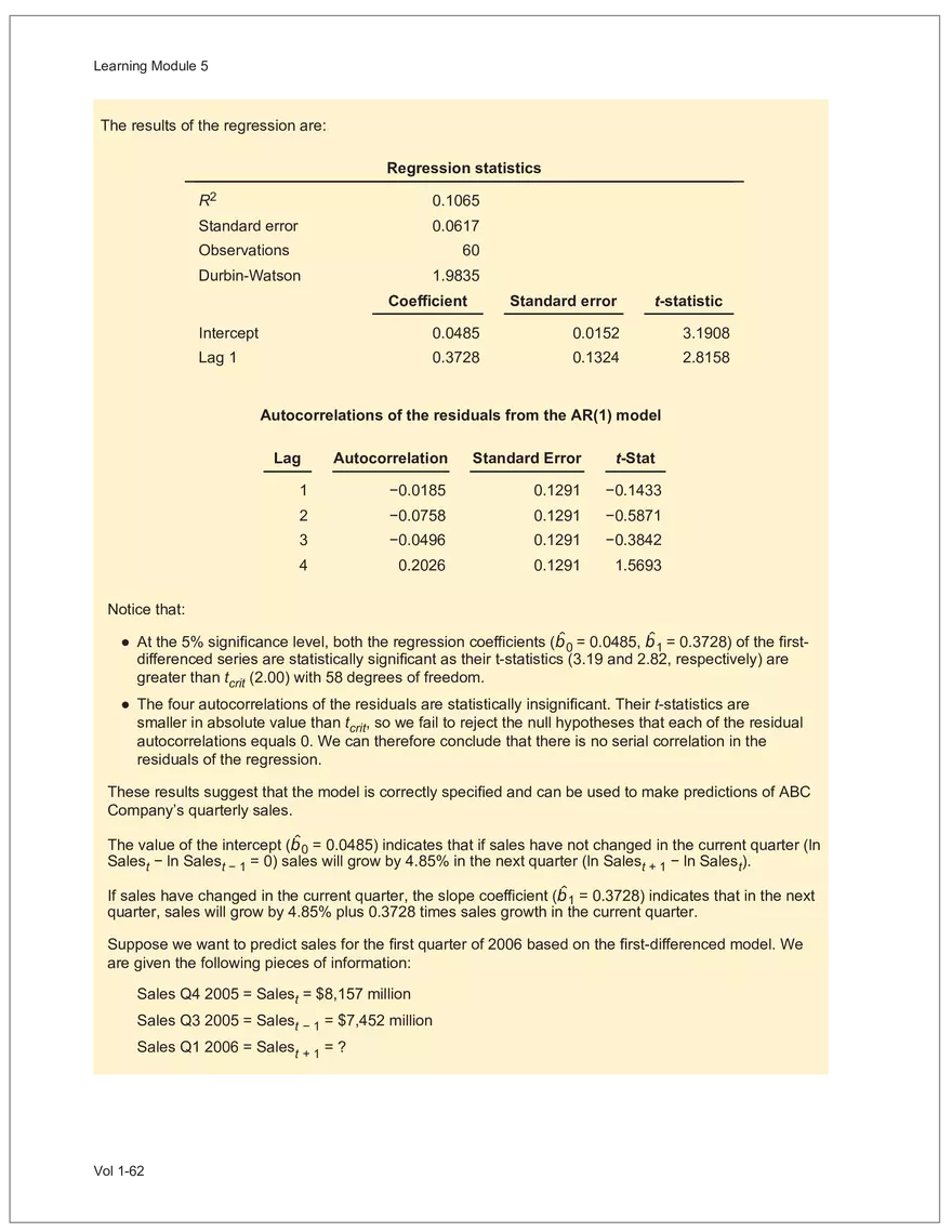 CFA L2 2024 Volume 1 - Quantitative Methods - Page 127
