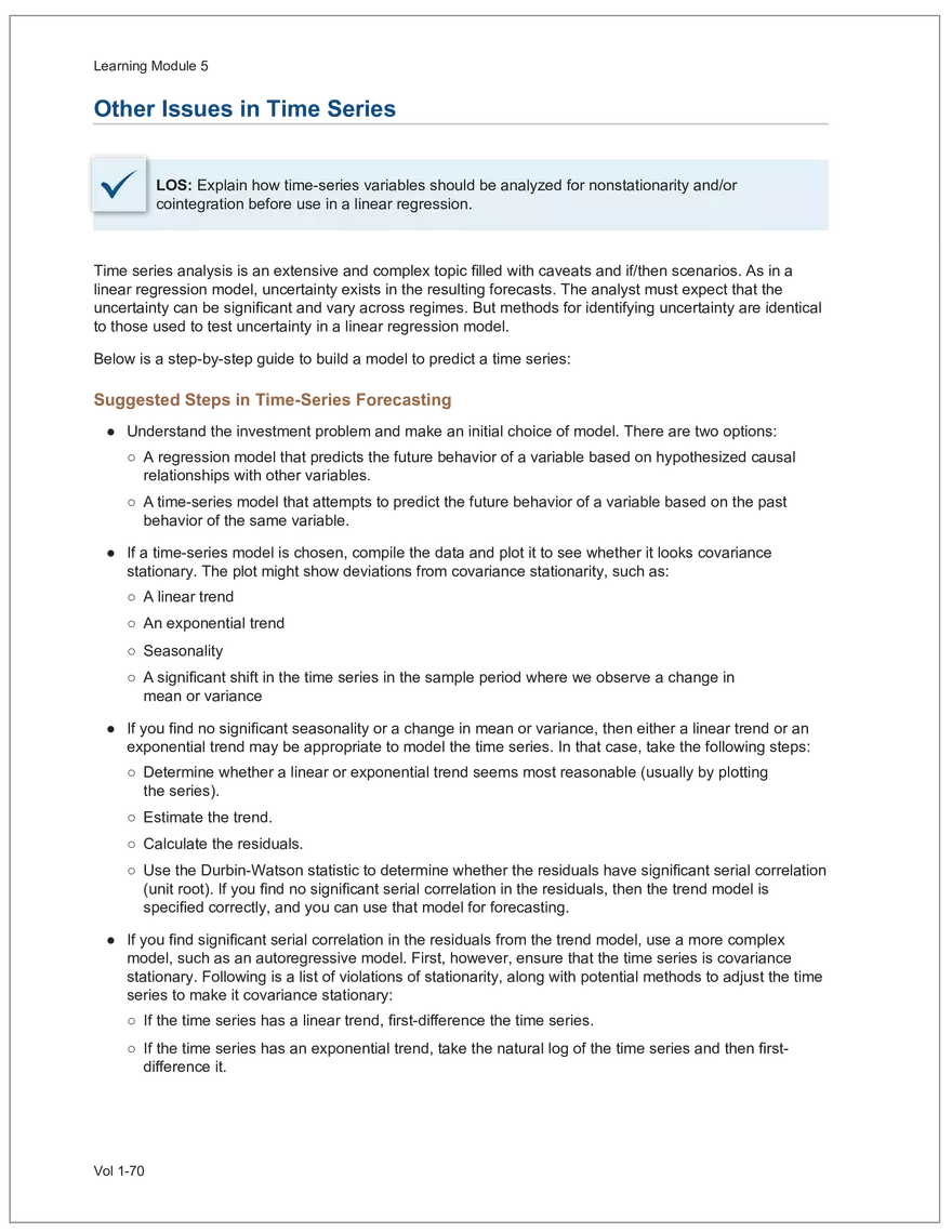 CFA L2 2024 Volume 1 - Quantitative Methods - Page 135