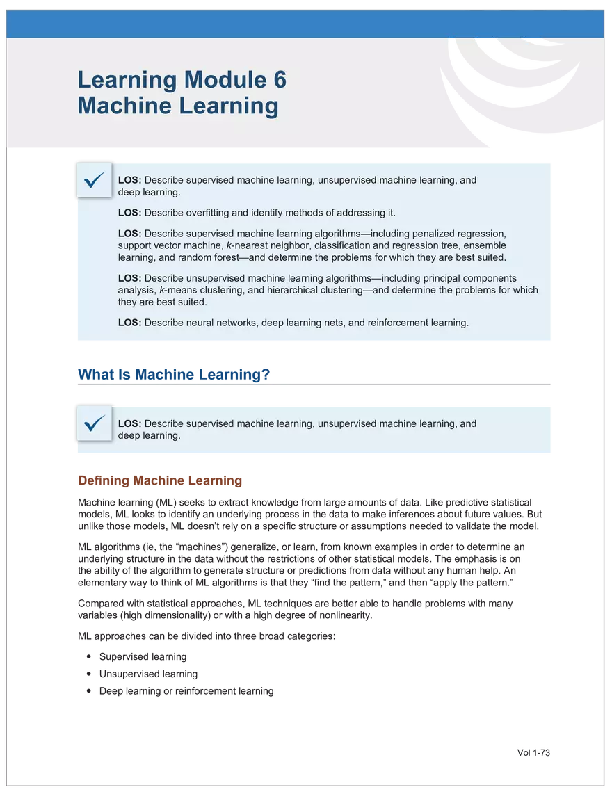 CFA L2 2024 Volume 1 - Quantitative Methods - Page 139