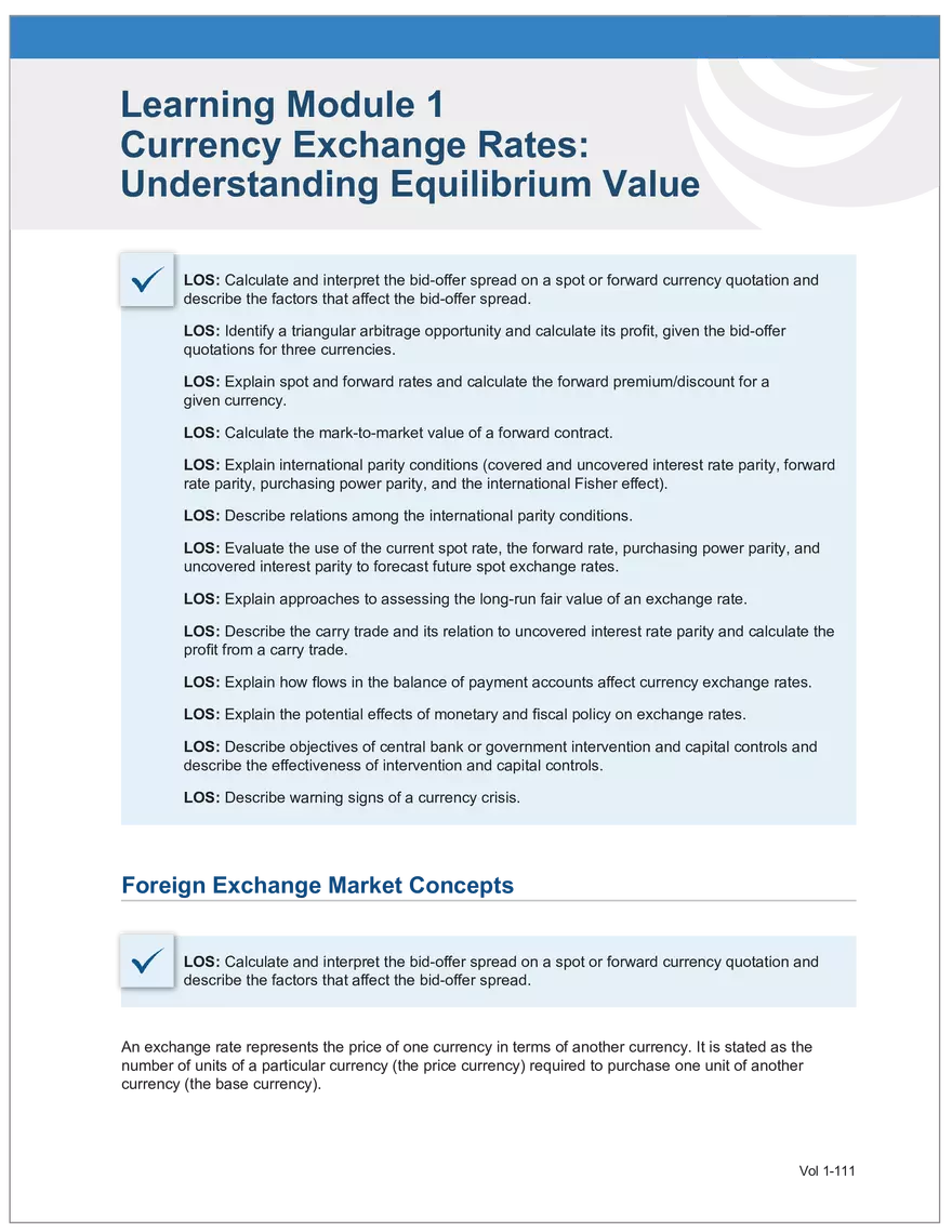 CFA L2 2024 Volume 1 - Quantitative Methods - Page 15