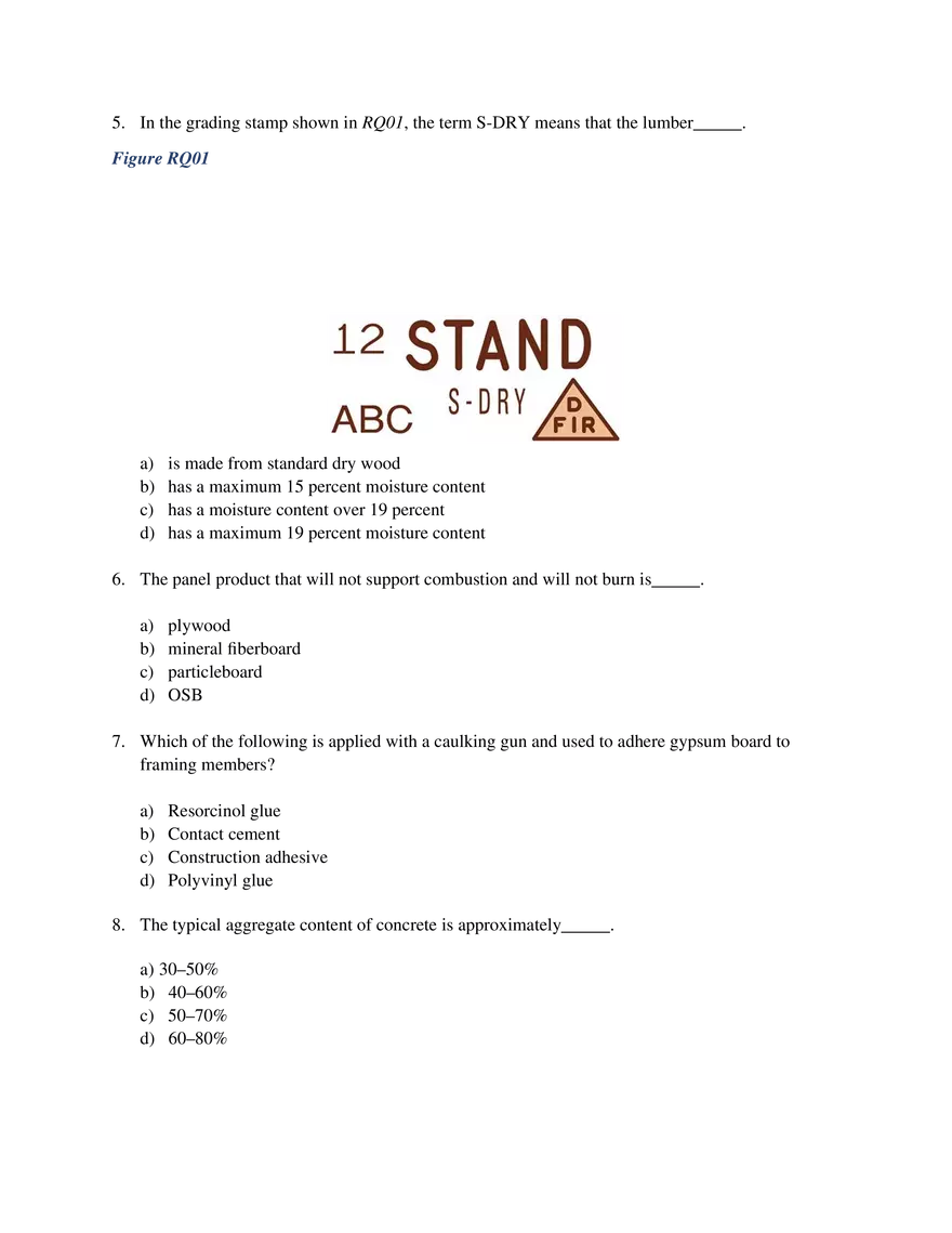 Orientation to Carpentry Assignment 1 - Page 6