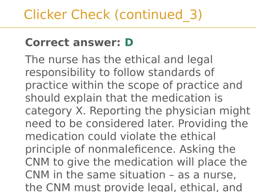 Introduction to Maternity and Pediatric Nursing Lecture Answer Key - Page 2