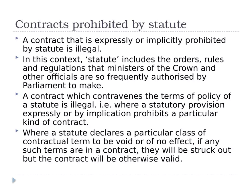 Illegal Contracts Lecture 2 - Page 11