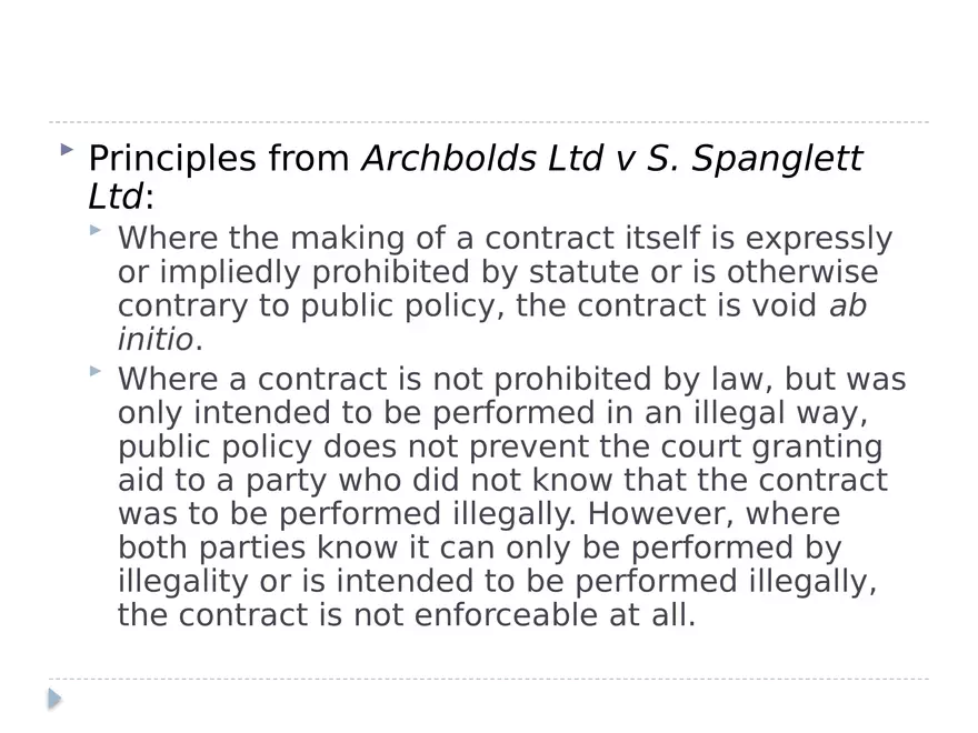 Illegal Contracts Lecture 2 - Page 1