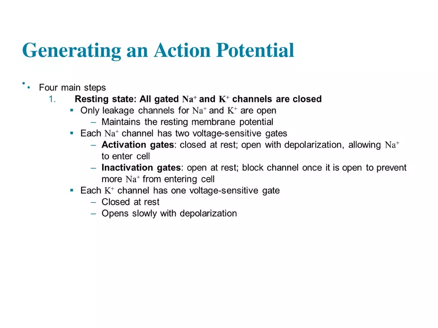 Fundamentals of the Nervous System and Nervous Tissue Lectrure 7 - Page 1