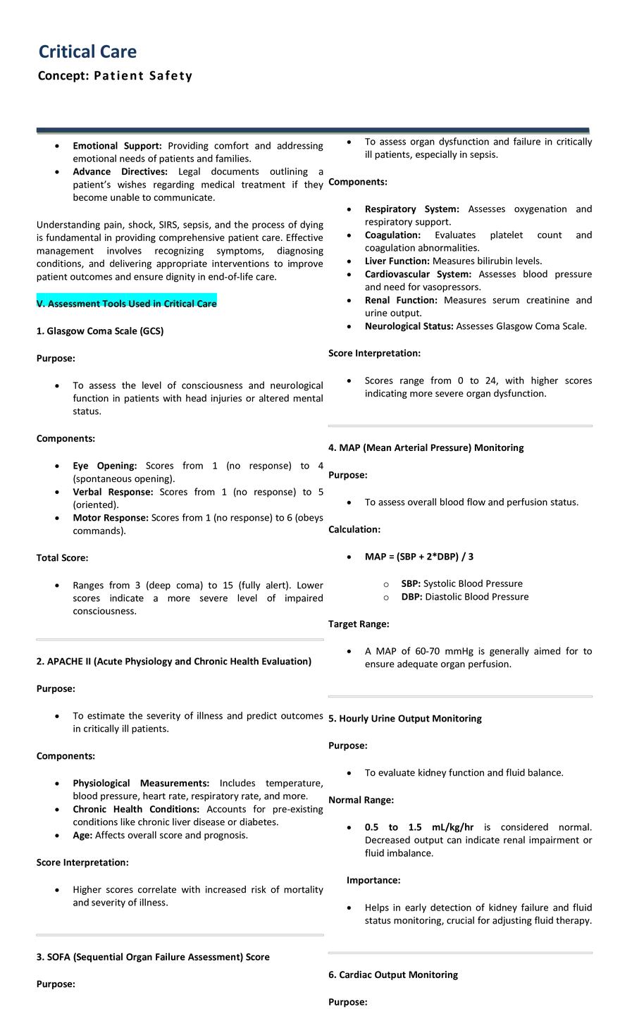 Critical Care - Pain, Death and Dying - Page 2