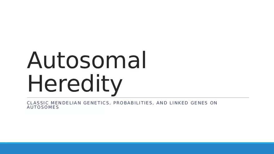 Summary of Aneuploidies Part 4 - Page 1