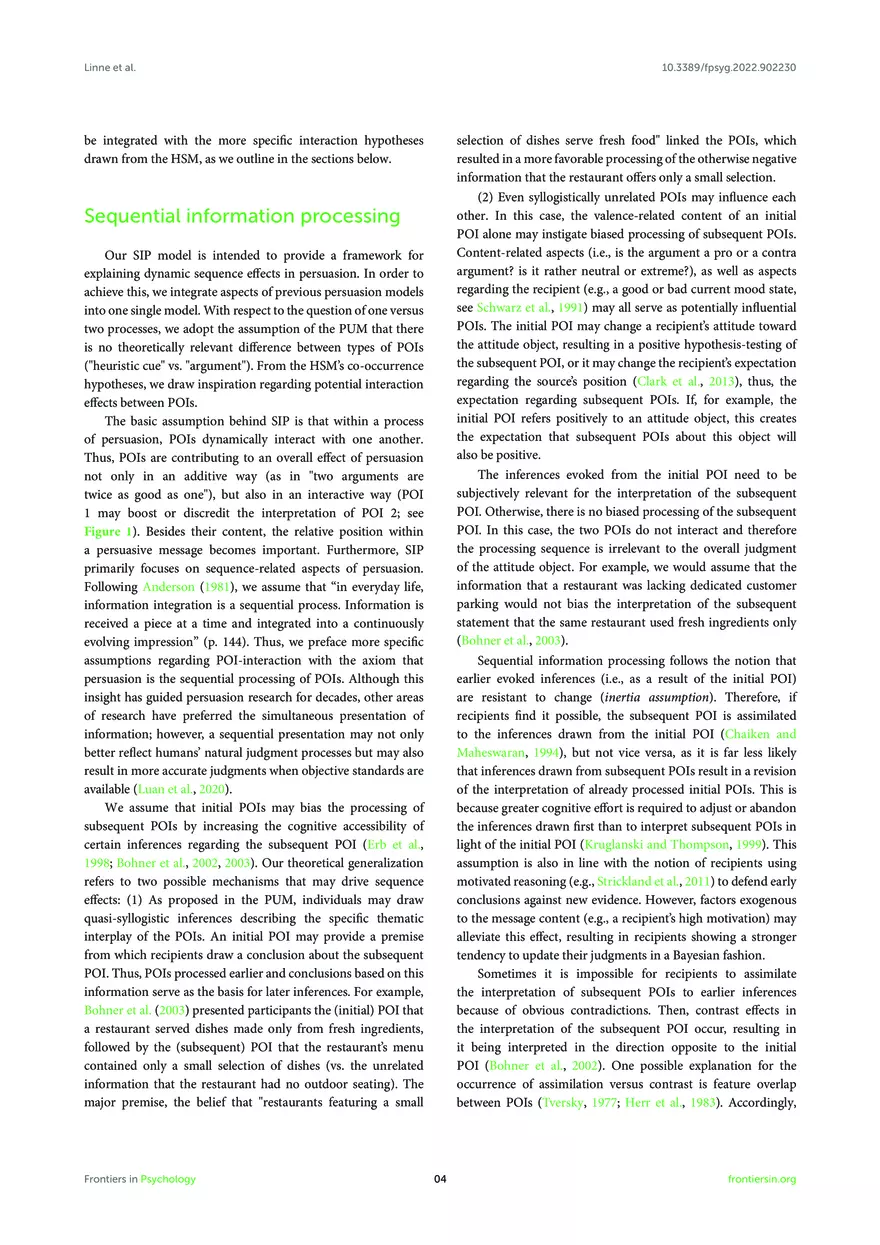 Sequential Information Processing in Persuasion - Page 8