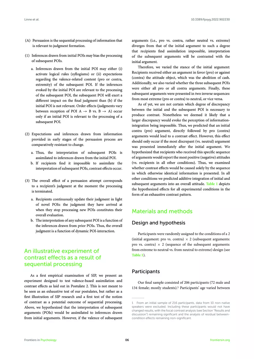 Sequential Information Processing in Persuasion - Page 10