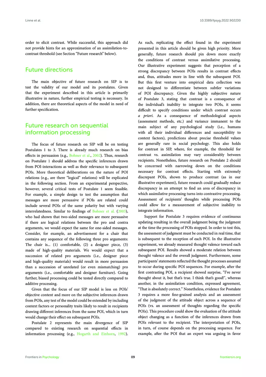 Sequential Information Processing in Persuasion - Page 13