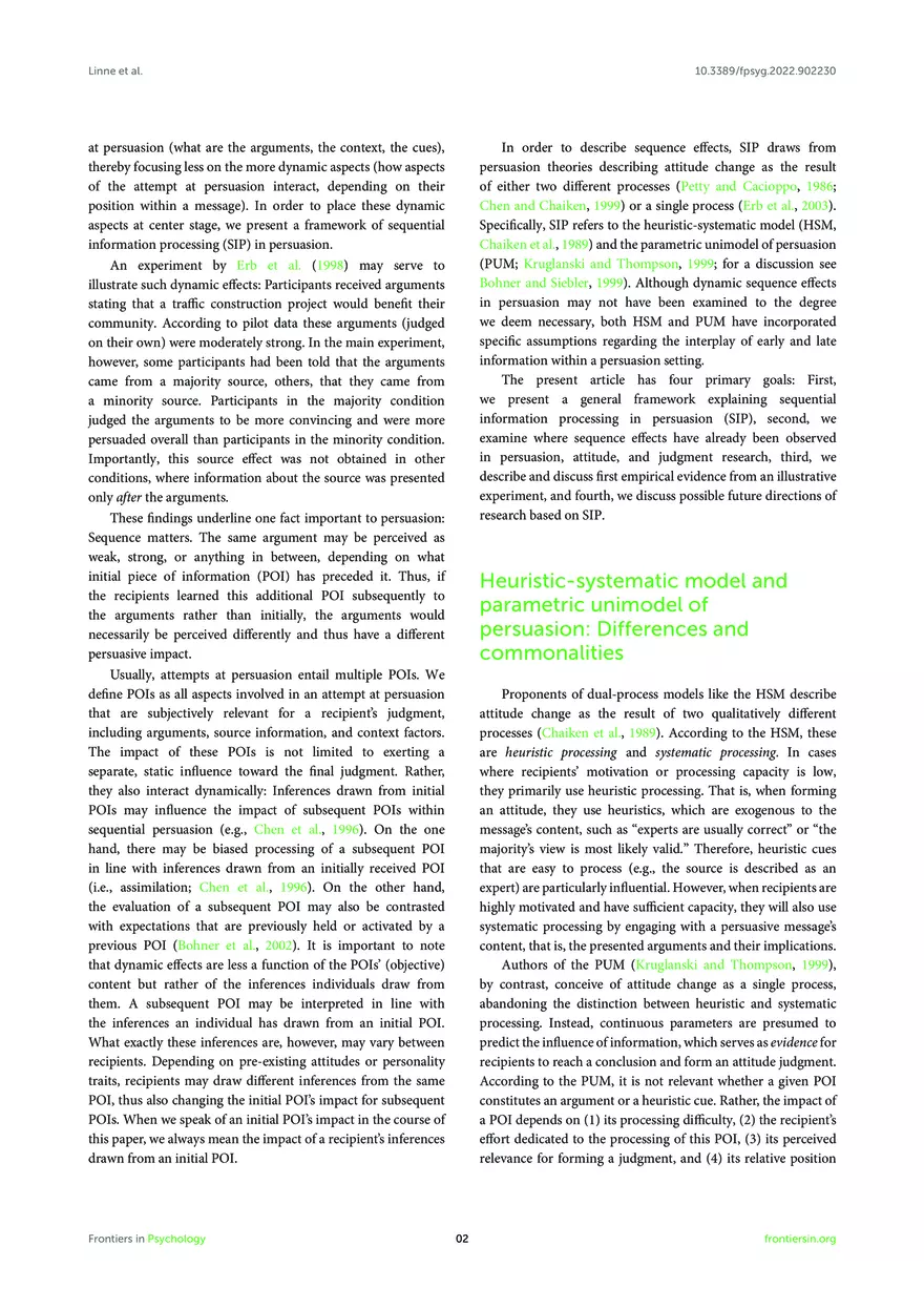 Sequential Information Processing in Persuasion - Page 2