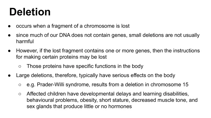 Alterations in Chromosome Number or Structure - Page 7