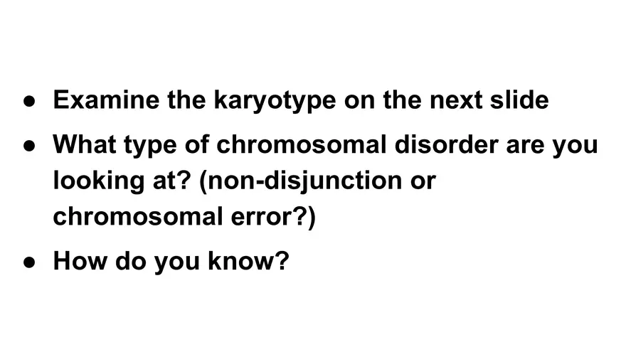 Alterations in Chromosome Number or Structure - Page 18