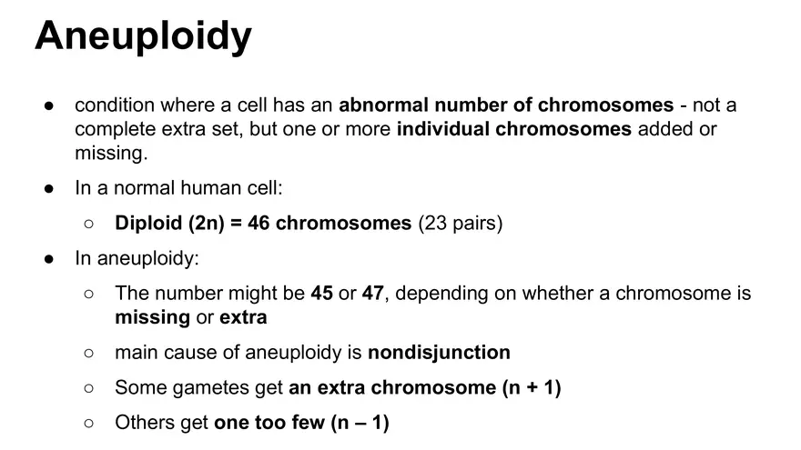 Alterations in Chromosome Number or Structure - Page 26