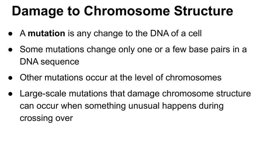 Alterations in Chromosome Number or Structure - Page 3
