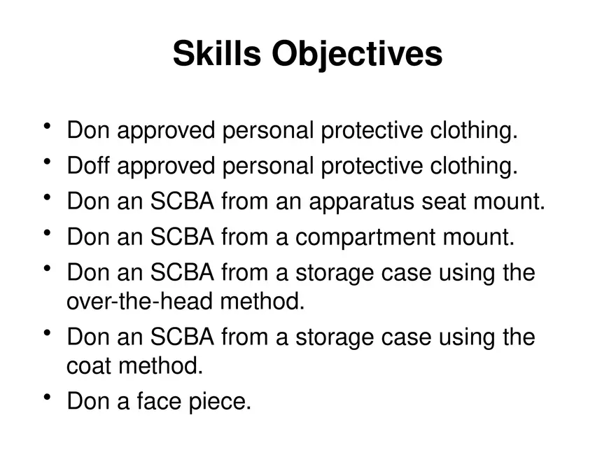 Chapter 3 Personal Protective Equipment Part 1 - Page 9