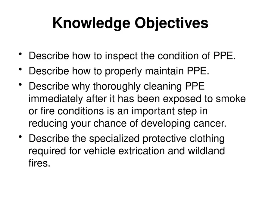 Chapter 3 Personal Protective Equipment Part 1 - Page 5