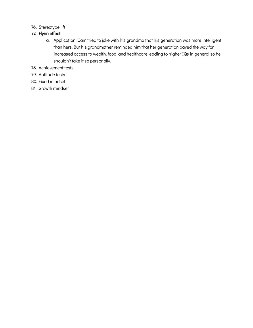 Unit 2 Cognition Guide - Page 4