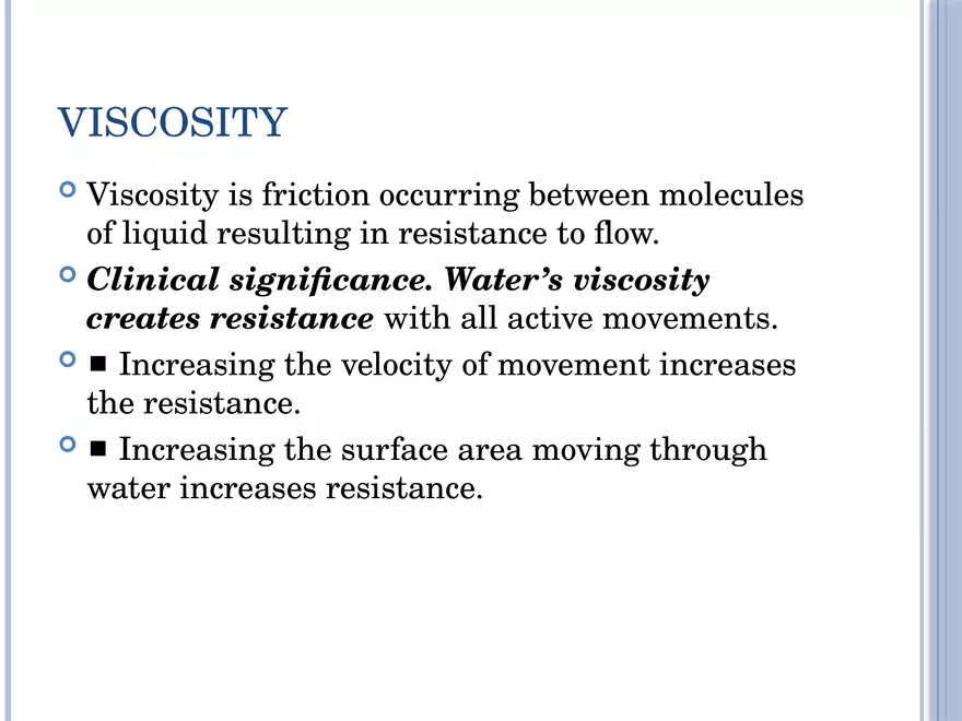 Aquatic Exercises Lecture Part 1 - Page 7