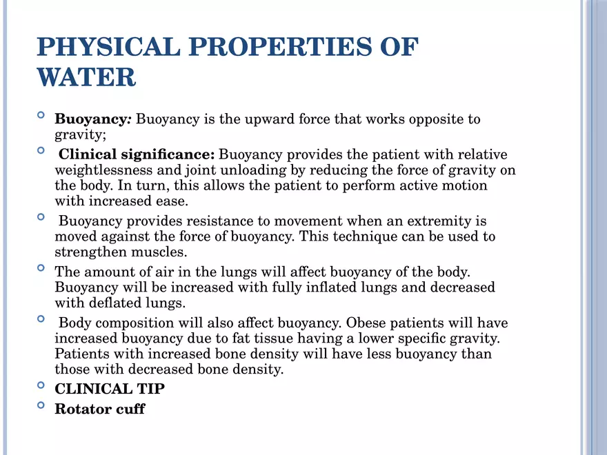 Aquatic Exercises Lecture Part 1 - Page 5