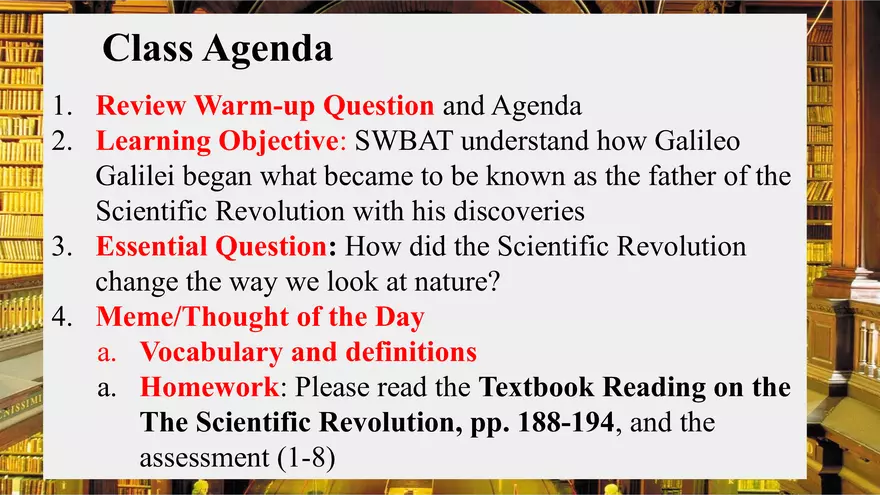 The Scientific Revolution Part One - Page 2