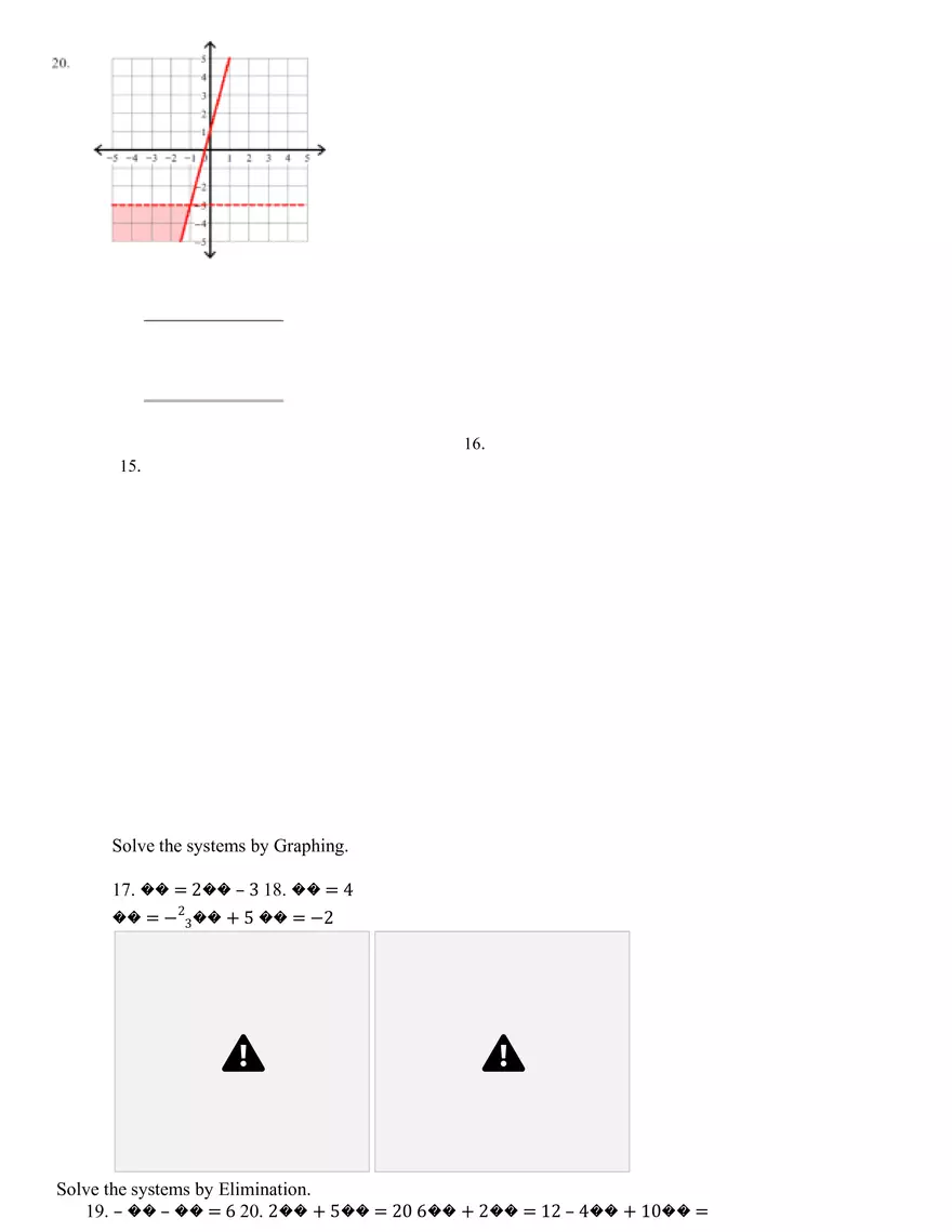 Midterm Review Algebra Functions - Page 4