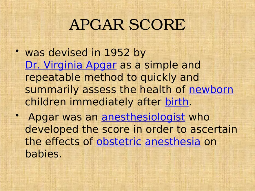Profile of the Newborn Lecture Part 1 - Page 3
