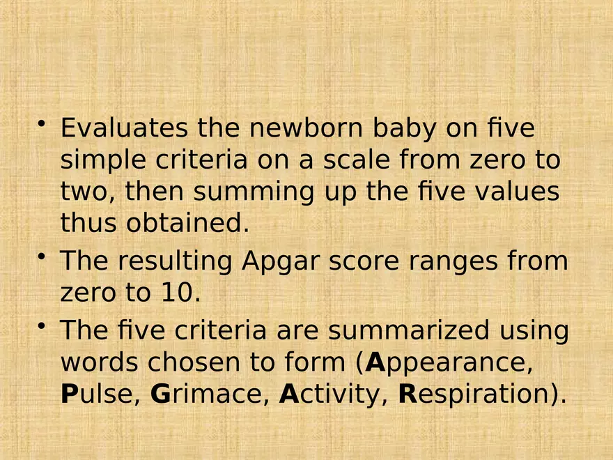 Profile of the Newborn Lecture Part 1 - Page 5