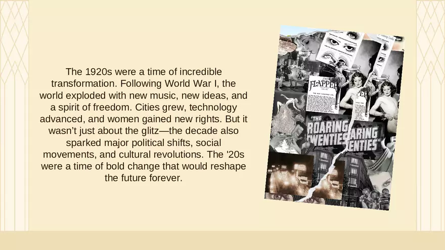 A Look at the 1920s Overview - Page 4