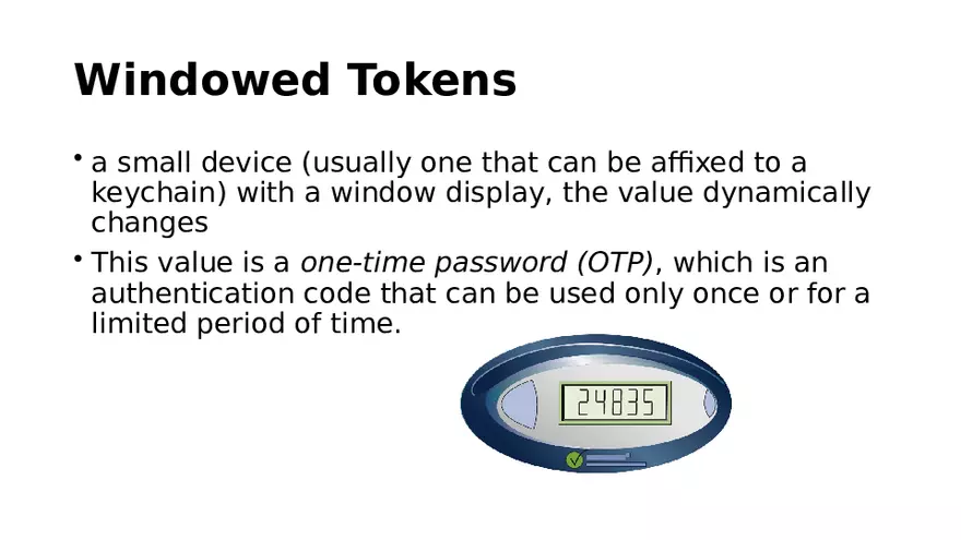 Something You Have Authentication - Page 11