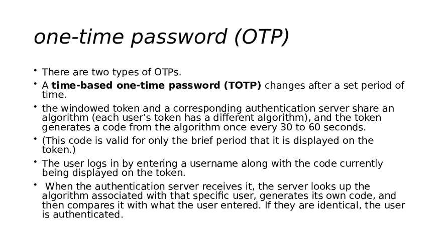Something You Have Authentication - Page 12