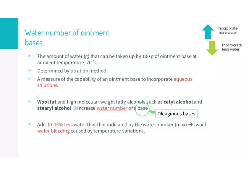 Ointments Lecture 3 - Page 9