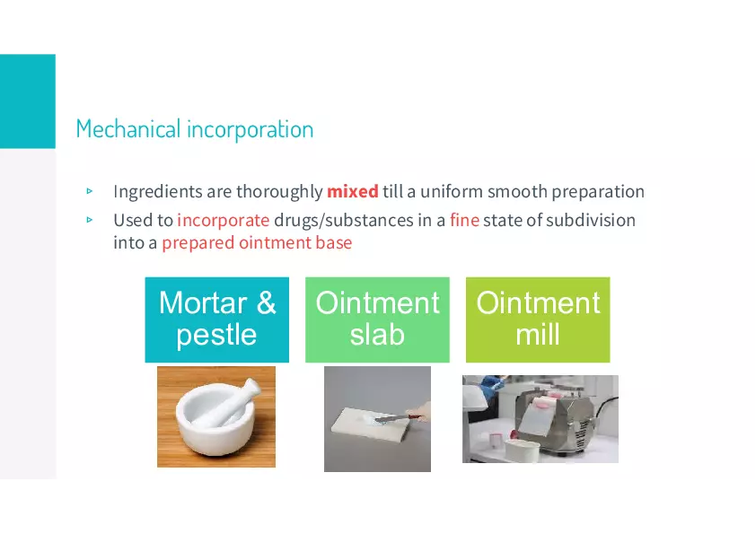 Ointments Lecture 3 - Page 11