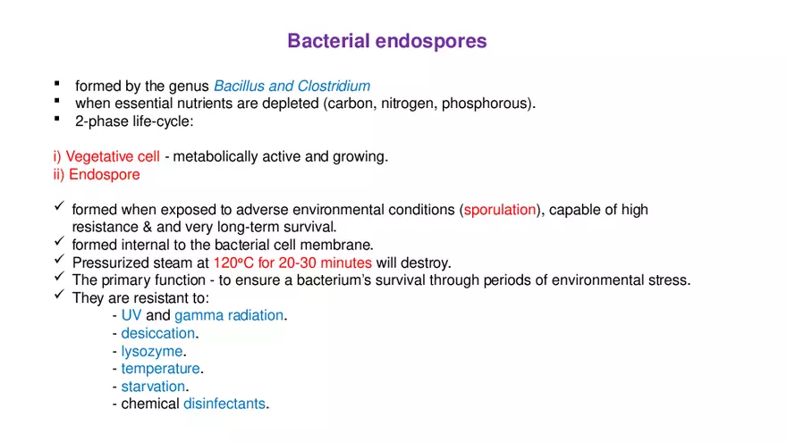 Classification of Microorganisms Lecture 4 - Page 13