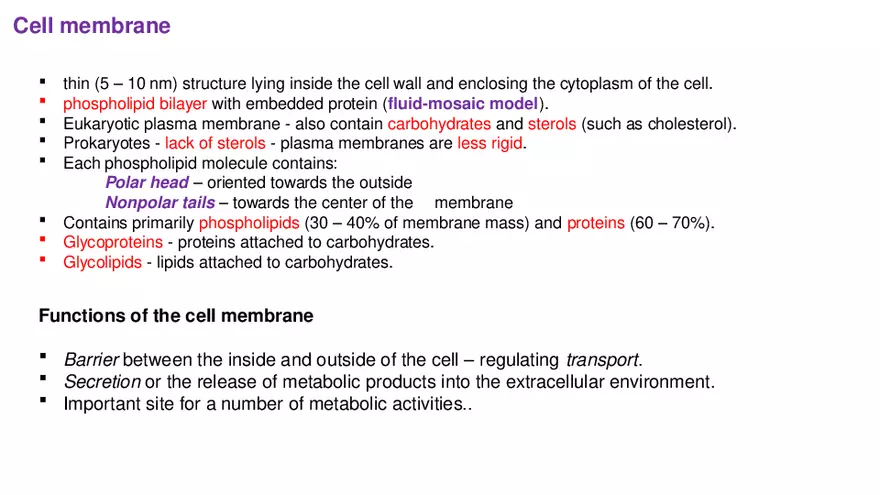 Classification of Microorganisms Lecture 4 - Page 2