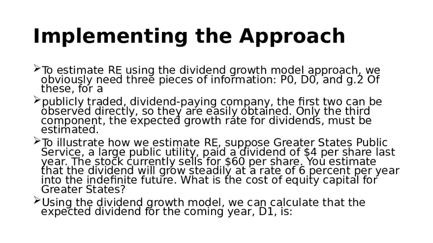 Chapter 14 Cost of Capital Lecture 2 - Page 1