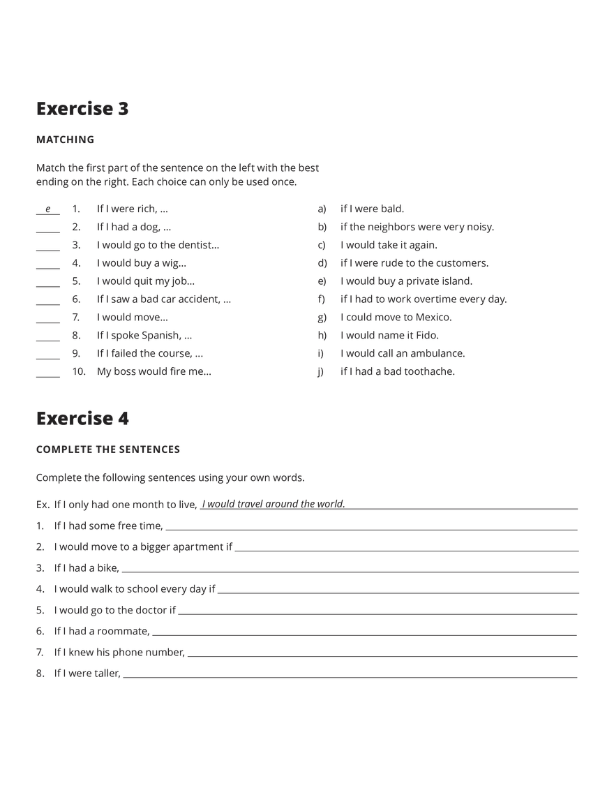 Grammar Notes The Second Conditional - Page 14