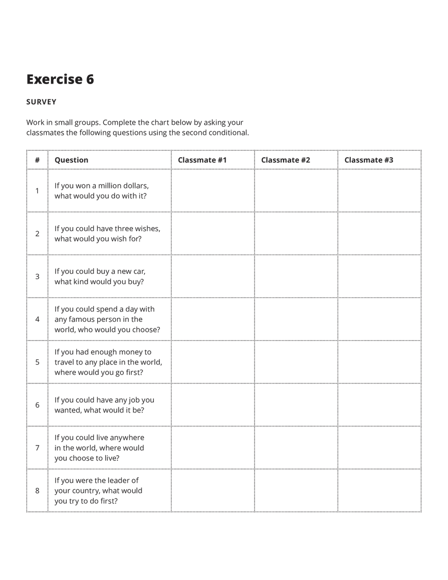 Grammar Notes The Second Conditional - Page 16