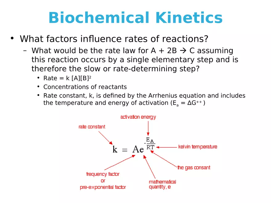 Principles of Biochemistry - Enzymes Lecture 1 - Page 2