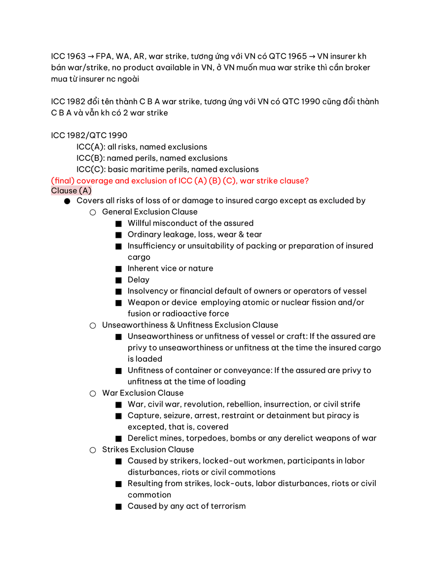 Marine Insurance Study Guide Part 2 - Page 4