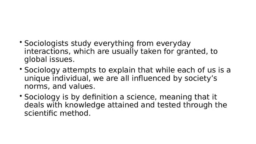 Chapter 1 What is Sociology - Page 9