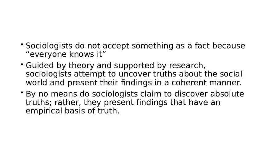 Chapter 1 What is Sociology - Page 11