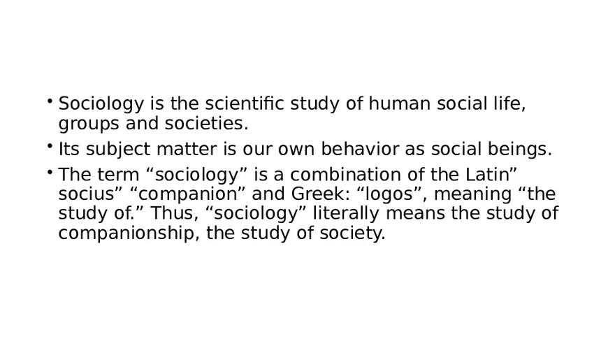 Chapter 1 What is Sociology - Page 2